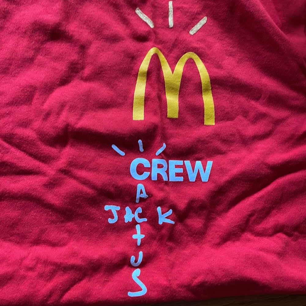 Travis Scott McDonald’s Tee - Picture 2 of 2
